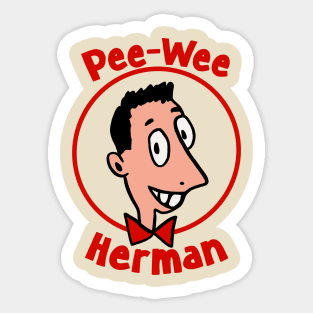Pee-wee Herman Sticker